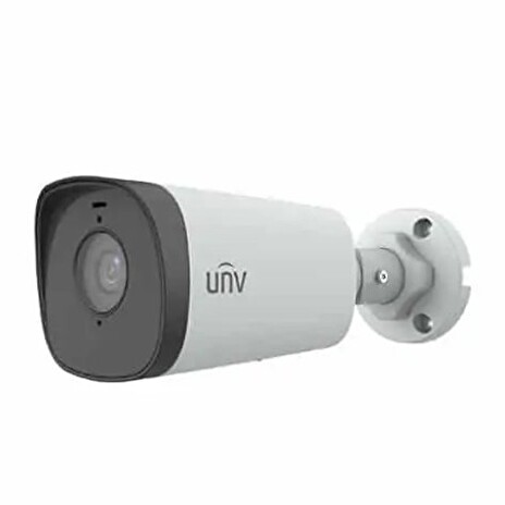 UNIVIEW IP kamera 2880x1620 (5 Mpix), až 25 sn/s, H.265, obj. 4,0 mm (91,2°), PoE, 2x Mic., DI/DO, Smart IR 80m, WDR 120