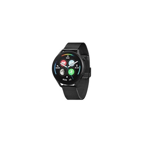 Garett Smartwatch Lady Elegance RT černá, ocel