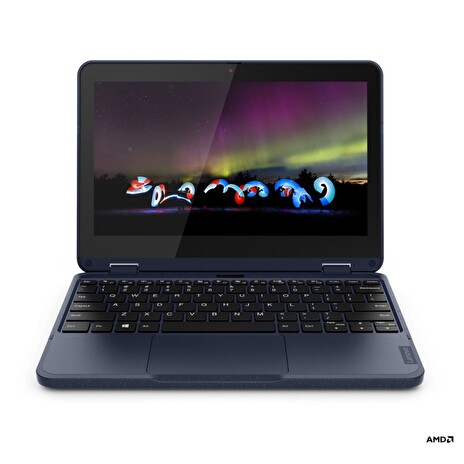 Lenovo 300w G3 3015E/4GB/128GB SSD/11,6" HD IPS Touch/Win11 Pro/modrá