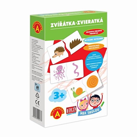 Hra Pexi školou® - Zvířátka souvislosti