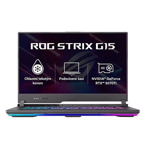 ASUS ROG Strix G513RW-HQ021W Ryzen 9-6900HX/16GB/1TB SSD/RTX3070Ti/15,6'' WQXGA/IPS/120Hz/2r Pick-Up&Return/Win11 Home/Šedá