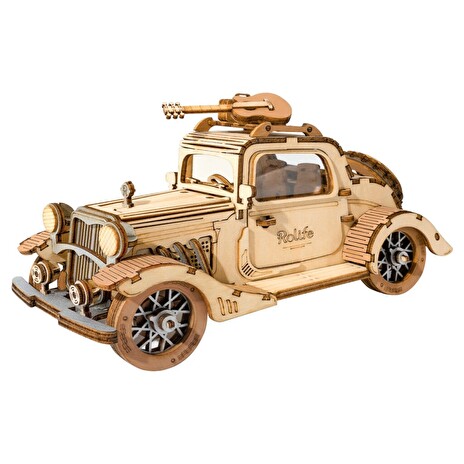 Hračka Robotime dřevěné 3D puzzle Veterán kupé