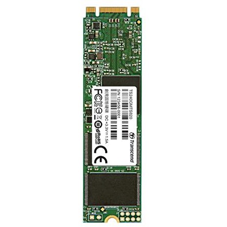 TRANSCEND SSD MTS820 240GB, M.2 2280, SATA III 6Gb/s, TLC