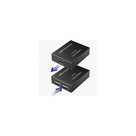 PREMIUMCORD 4-port USB 2.0 extender po Cat5/Cat5e/Cat6 do 150m
