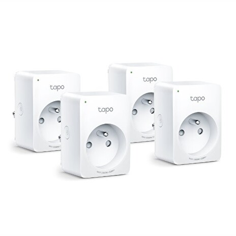 Chytrá zásuvka TP-Link Tapo P100(4-pack) regulace 230V přes IP, Cloud, WiFi