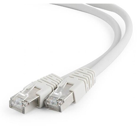 Gembird Patch kabel RJ45, cat. 6A, FTP, LSZH, 10m, šedá