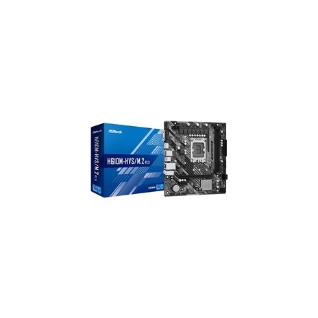 ASRock MB Sc LGA1700 H610M-HVS/M.2 R2.0, Intel H610, 2xDDR4, 1xHDMI, 1xVGA, mATX