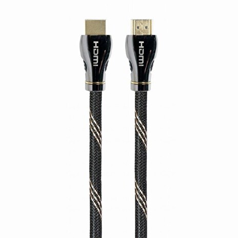Gembird kábel HDMI Ultra High speed (M - M), 8K UHD, séria Premium, Ethernet, pozlátené konektory, 1 m