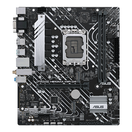 ASUS MB Sc LGA1700 PRIME H610M-A WIFI D4, Intel H610, 2xDDR4, 1xDP, 1xHDMI, 1xVGA, WI-FI, mATX