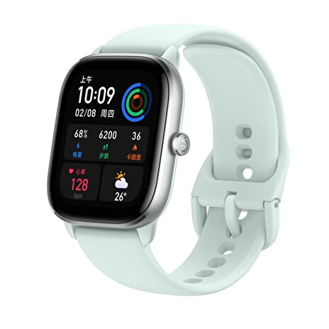 Amazfit GTS 4 Mini/Silver/Sport Band/Blue
