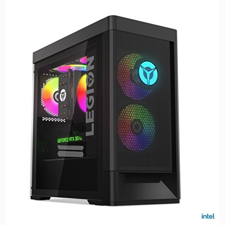 Lenovo LEGION T5 26IAB7 Core i7-12700F/32GB/SSD 1TB/RTX 3070 8GB/TWR 26l/LAN+WLAN/500W/bez OS/černá