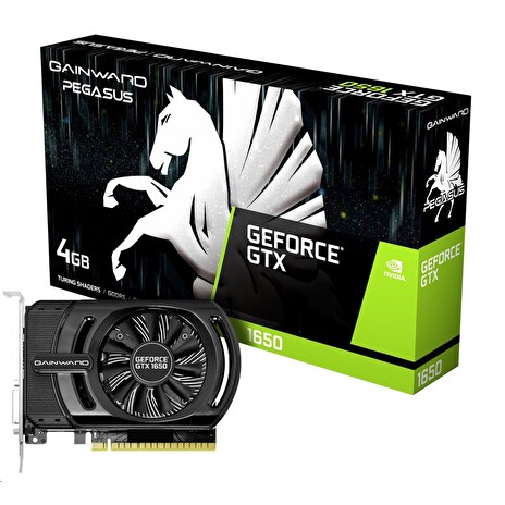 GAINWARD GTX 1650 Pegasus (DVI) 4GB GDDR5 128bit HDMI DVI-D - Mini-ITX, 1xFan