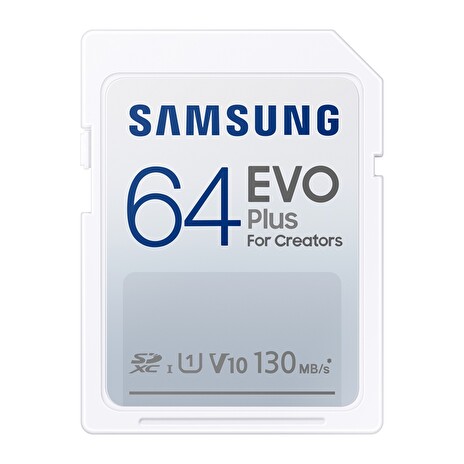 Samsung EVO Plus/SDXC/64GB/UHS-I U1 / Class 10