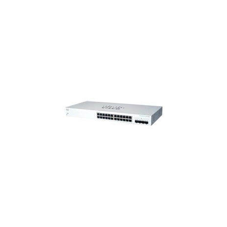 Cisco switch CBS220-24T-4X-UK, 24xGbE RJ45, 4x10GbE SFP+ - REFRESH