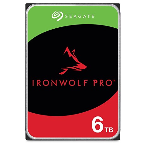 Seagate IronWolf Pro 6TB HDD / ST6000NT001 / Interní 3,5" / 7200 rpm / SATA III / 256 MB