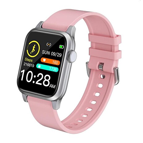 Deveroux Fitness hodinky P18 růžové