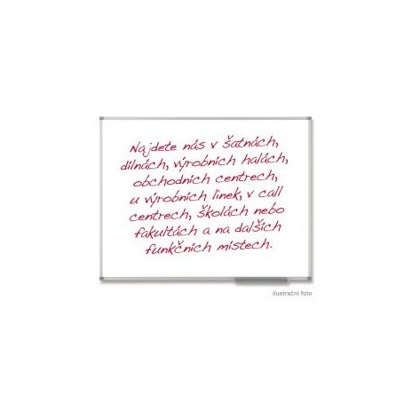 Magnetická tabule NOBO CLASSIC Steel 150x100 cm
