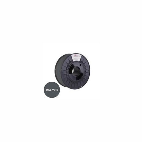 C-TECH Tisková struna (filament) PREMIUM LINE, ASA, čedičová šedá, RAL7012, 1,75mm, 1kg