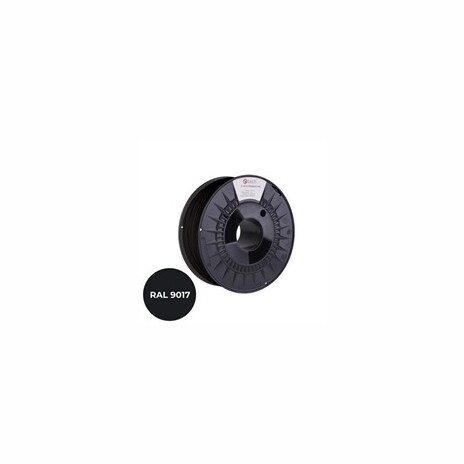 C-TECH Tisková struna (filament) PREMIUM LINE, PA6, dopravní černá, RAL9017, 1,75mm, 1kg