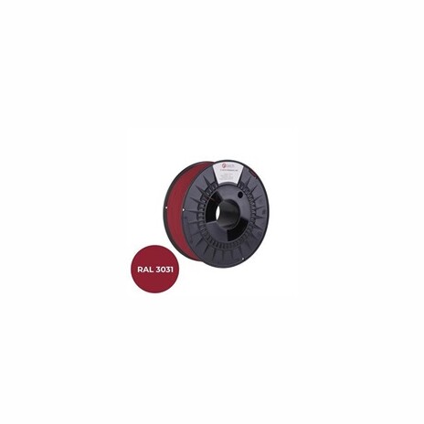C-TECH Tisková struna (filament) PREMIUM LINE, PETG, orientální červená, RAL3031, 1,75mm, 1kg