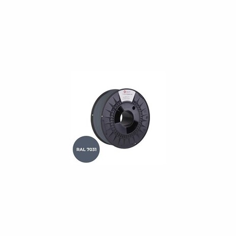 C-TECH Tisková struna (filament) PREMIUM LINE, PETG, šedomodrá, RAL7031, 1,75mm, 1kg