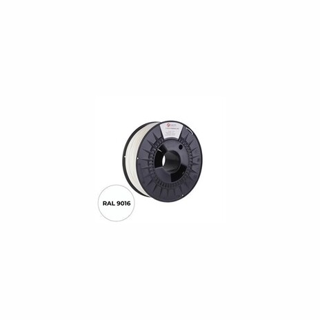 C-TECH Tisková struna (filament) PREMIUM LINE, PETG, dopravní bílá, RAL9016, 1,75mm, 1kg