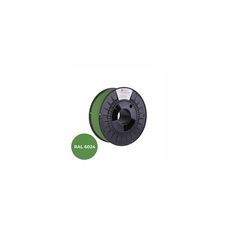 C-TECH Tisková struna (filament) PREMIUM LINE, PLA, dopravní zelená, RAL6024, 1,75mm, 1kg