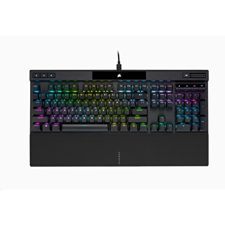 Corsair herní klávesnice K70 RGB PRO RGB LED OPX PBT Keycaps černá