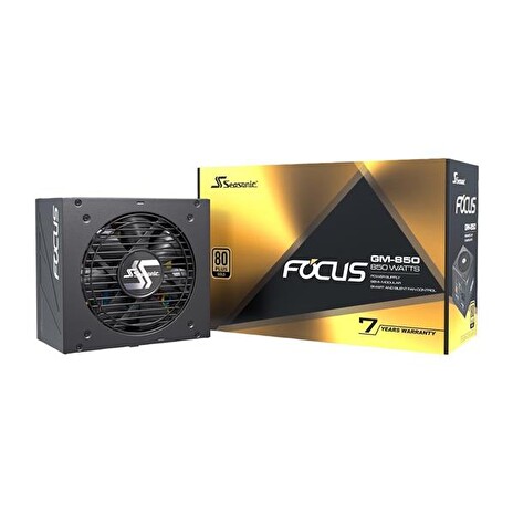 Seasonic zdroj 850W - FOCUS GM-850 (SSR-850FM), 80+ Gold, retail