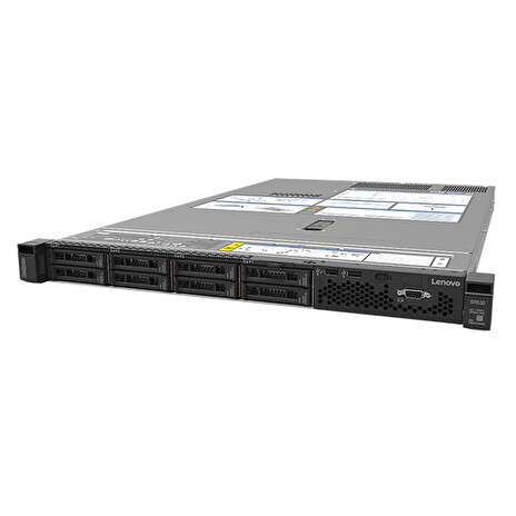 Lenovo ThinkSystem SR530 1x Silver 4210R 10C 2.4GHz 100W/1x16GB/0GB 2,5"(8)/5350-8i/XCC-E/750W