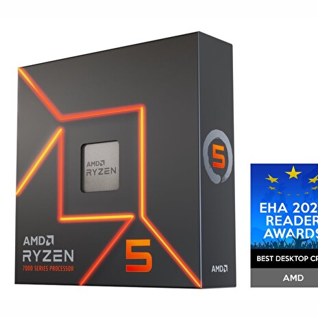 AMD Ryzen 5 7600X / LGA AM5 / max. 5,3GHz / 6C/12T / 38MB / 105W TDP / BOX bez. chladiče