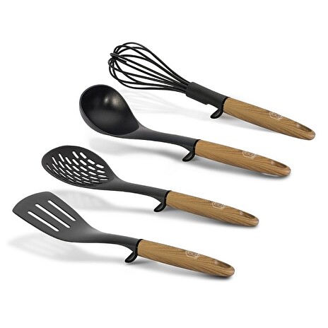 Sada Berlingerhaus kuchyňského náčiní nylon 4 ks Ebony Line Maple BH-6219
