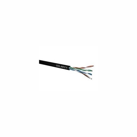 Instalační kabel Solarix venkovní UTP, Cat5E, drát, PE, box 100m SXKD-5E-UTP-PE