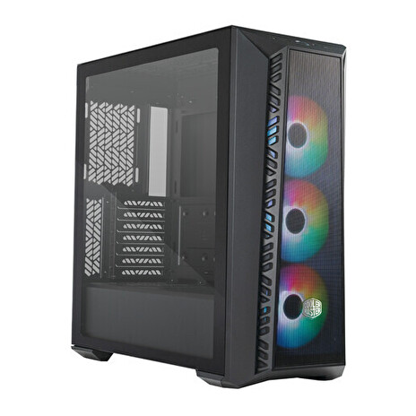 COOLER MASTER PC skříň MASTERBOX 520 MESH MIDI Tower, černá
