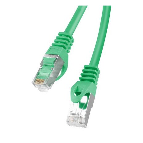 LANBERG Patch kabel CAT.6 FTP 1.5M zelený Fluke Passed