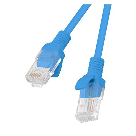 LANBERG Patch kabel CAT.6 UTP 2M modrý Fluke Passed
