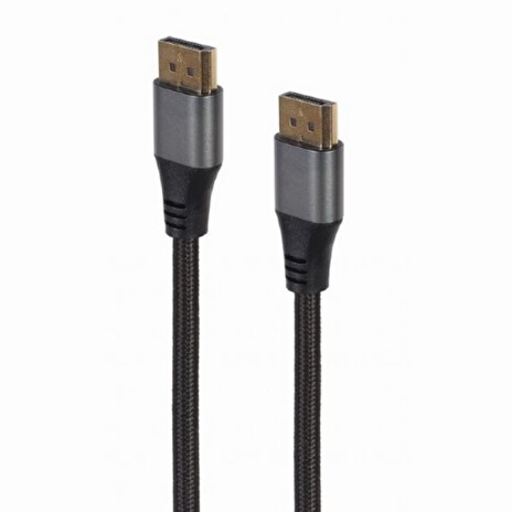 Gembird kábel DisplayPort (M/M), 8K, Premium, 1.8 m, čierny