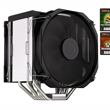 Endorfy chladič CPU Fortis 5 Dual Fan / 120mm + 140mm fan/ 6 heatpipes / PWM / pro Intel i AMD