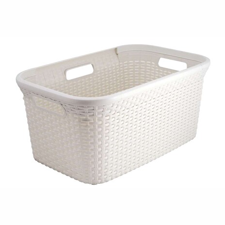 Koš na prádlo Curver Style 45L krémově bílý