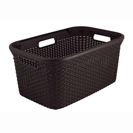 Koš na prádlo Curver Style 45L tmavě hnědý