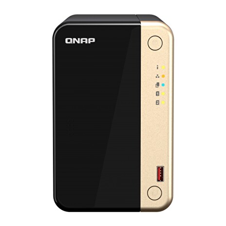 QNAP TS-264-8G (4core 2,9GHz, 8GB RAM, 2x SATA, 2x M.2 NVMe, 1x PCIe, 2x 2,5GbE, 1x HDMI 4K, 4x USB)