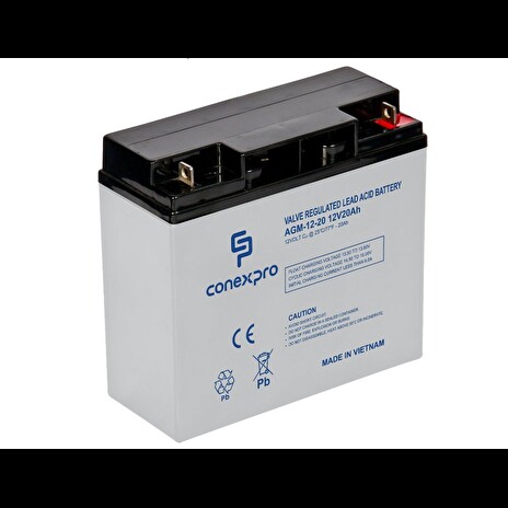 Baterie Conexpro AGM-12-20 VRLA AGM 12V/20Ah, T3