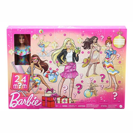 Panenka Mattel Barbie Módní adventní kalendář