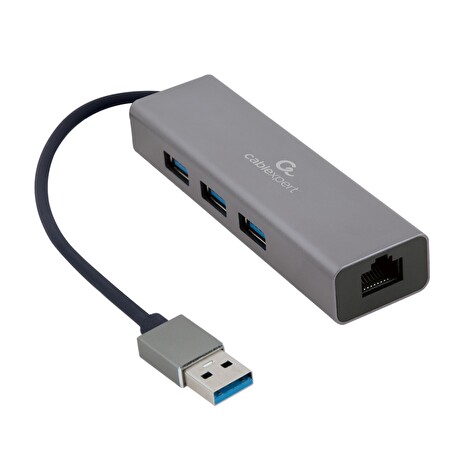 Gembird USB-A/LAN, 3x USB 3.0