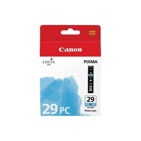 Inkoustová náplň Canon PGI29 (PGI-29) Photo Cyan | Pixma PRO-1