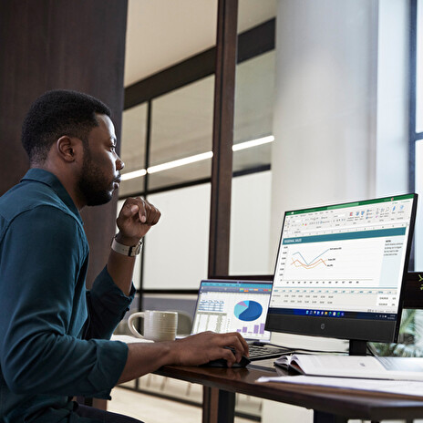 HP ProOne 440 G9 AiO 23.8 NT, i3-12100T, 1920x1080 IPS, Intel HD, 1x8 GB, SSD 256GB, noODD, FDOS, 3-3-3, WiFi