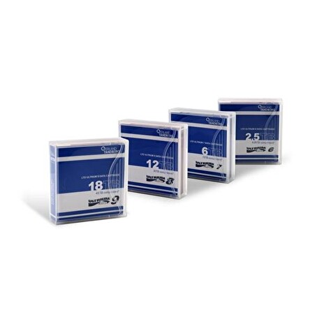 Overland-Tandberg LTO-9 Data Cartridge, 18/45TB, un-labeled with case - 1ks