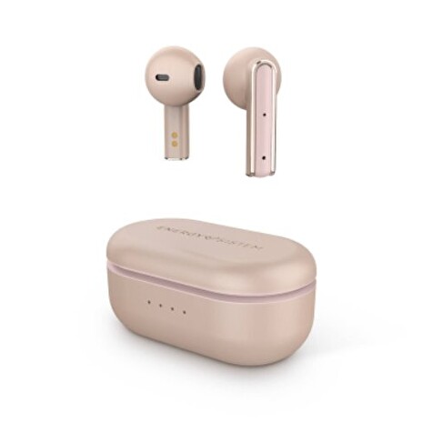 Energy Sistem Earphones True Wireless Style 4 Ultra Rose Gold, True Wireless BT sluchátka, bezdrátové nabíjení pouzdra