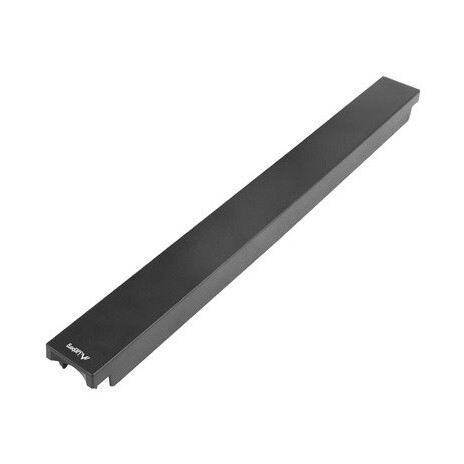LANBERG 19" PLASTIC FAST ASSEMBLY FIRE RETARDANT BLANKING PANEL 1U BLACK