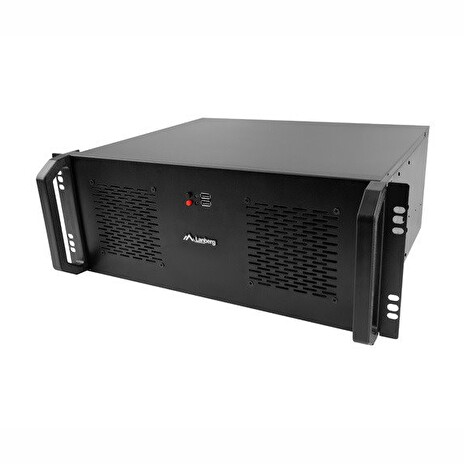 LANBERG RACKMOUNT SERVER CHASSIS ATX 350/10 19"/4U